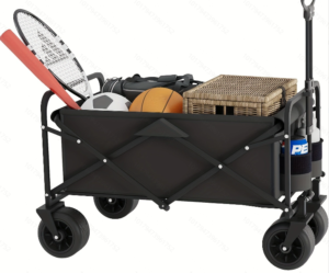 1PC  car tool maintenance vehicle, beach bike with 360 ° rotating wheels, suitable for all terrains, practical heavy-duty folding bike, with a capacity of 300 pounds (approximately 136.1 KG), suitable for grocery, sand, garden, outdoor, camping