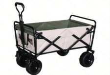 1PC  car tool maintenance vehicle, beach bike with 360 ° rotating wheels, suitable for all terrains, practical heavy-duty folding bike, with a capacity of 300 pounds (approximately 136.1 KG), suitable for grocery, sand, garden, outdoor, camping